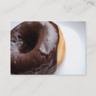 Chocolate Donut Business Cards