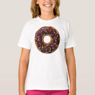 Chocolate Donut, Doughnut, Icing, Sprinkles, Glaze T-Shirt