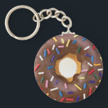 CHOCOLATE DONUT KEYCHAIN<br><div class="desc">CHOCOLATE DONUT</div>