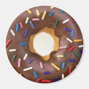 chocolate donut magnet