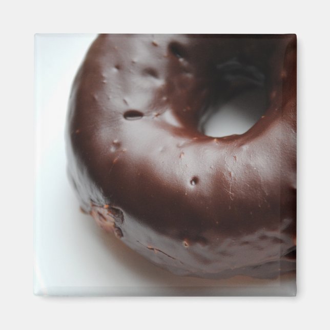 Chocolate Donut Magnet (Front)