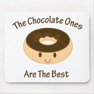 Chocolate Donut Mouse Pad