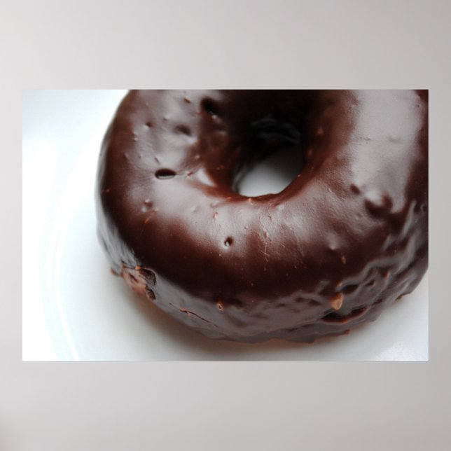 Chocolate Donut Print (Front)