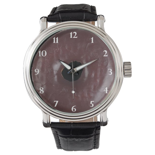 Chocolate Donut Watch (Front)