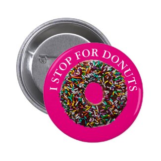Chocolate Donut with colorful sprinkles
