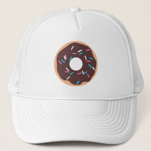Chocolate Donut with Sprinkles Trucker Hat
