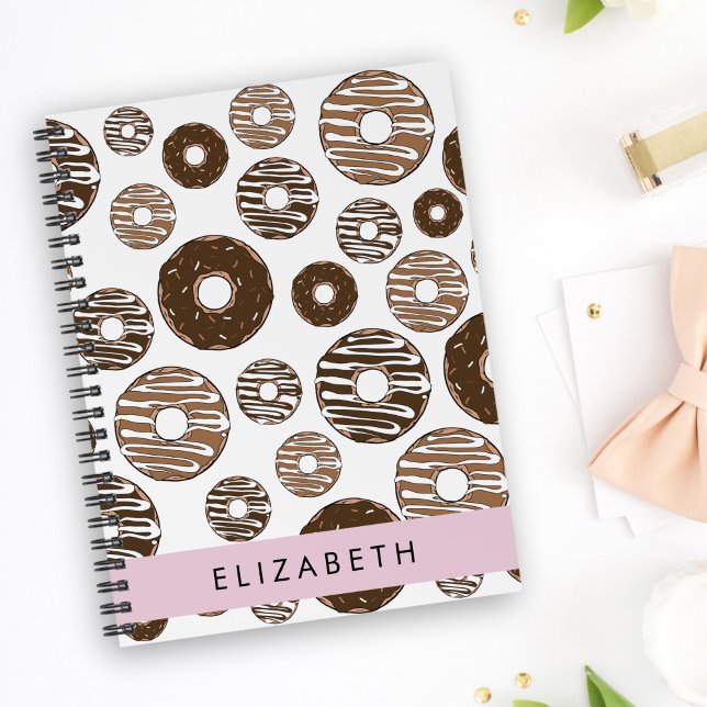 Chocolate Donuts, Caramel Donuts, Icing, Your Name Planner (Creator Uploaded)
