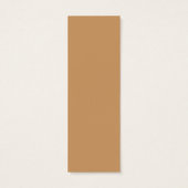 Chocolate Dream Bookmark or Profile Card (Back)