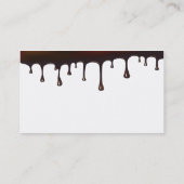Chocolate Drip Set Business Card (Back)