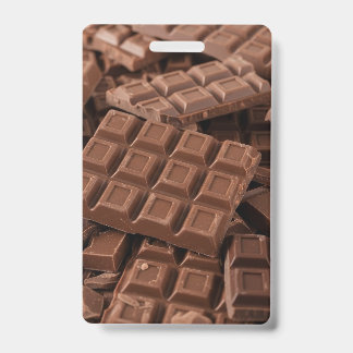 Chocolate each badge