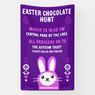 Chocolate Easter Egg Hunt Banner