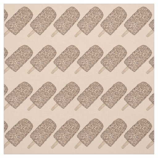 Chocolate Eclair Ice Cream Pop Popsicles Foodie Fabric