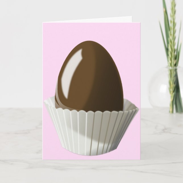 Chocolate Egg Card (Front)