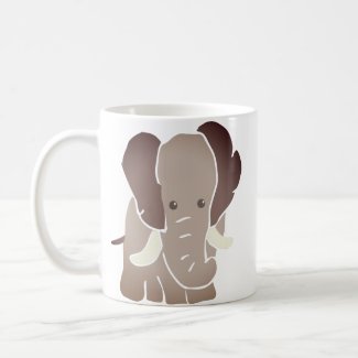 Chocolate Elehant Coffee Mug