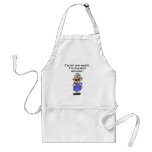 Chocolate Enriched Humor Adult Apron