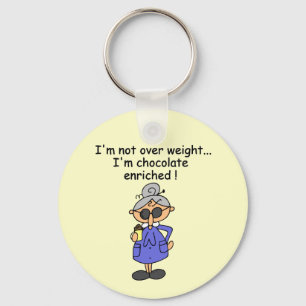 Chocolate Enriched Humor Keychain