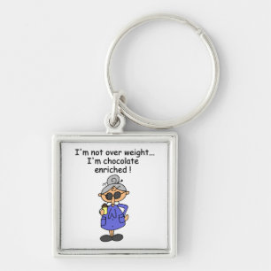 Chocolate Enriched Humor Keychain