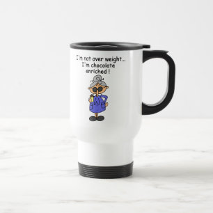 Chocolate Enriched Humor Travel Mug