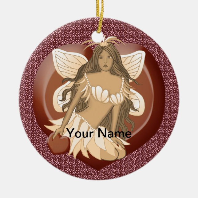 Chocolate  fairy ornament (Front)