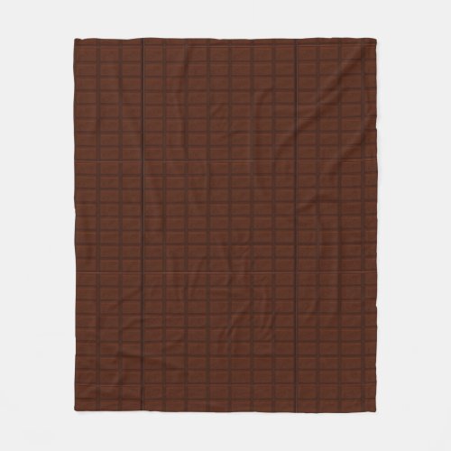 Chocolate Fleece Blanket