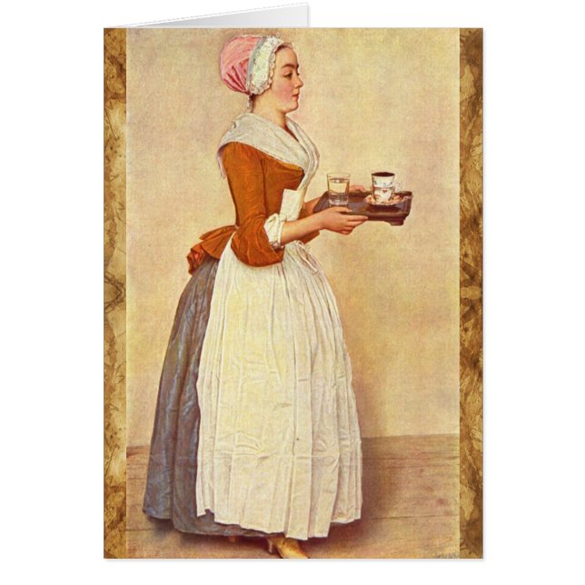 CHOCOLATE FONDUE DINNER PARTY CARDS (Front)