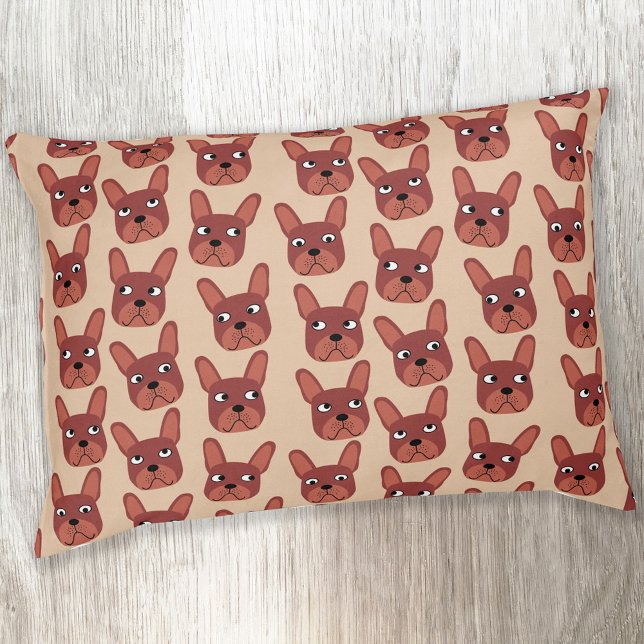 Chocolate French Bulldog Pet Bed (Creator Uploaded)