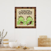 Chocolate Frog poster | Zazzle