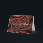 Chocolate Get Well card- customize any occasion Card<br><div class="desc">Perfect card for any "chocoholic"--change the words on the outside and inside for any occasion you wish. to see more chocolate cards and gift items,  go to my CHOCOLATE COLLECTION section.</div>