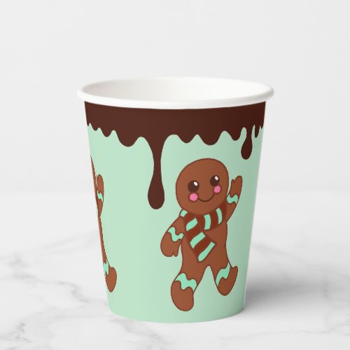 Chocolate Gingerbread Paper Cups 