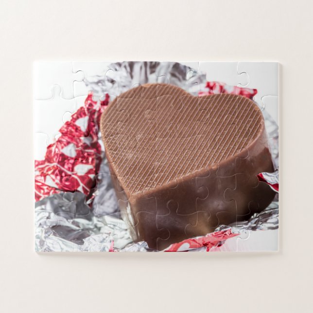 Chocolate Heart Jigsaw Puzzle (Horizontal)
