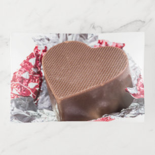 Chocolate Heart Trinket Tray