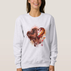 Chocolate Hearts Sweatshirt