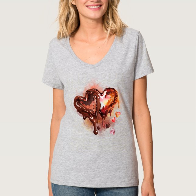Chocolate Hearts T-Shirt (Front)
