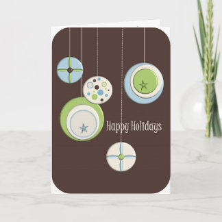 chocolate holidays holiday card