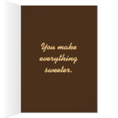 Chocolate Ice Cream Card (Inside (Right))