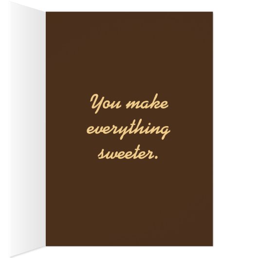 Chocolate Ice Cream Card (Inside (Right))