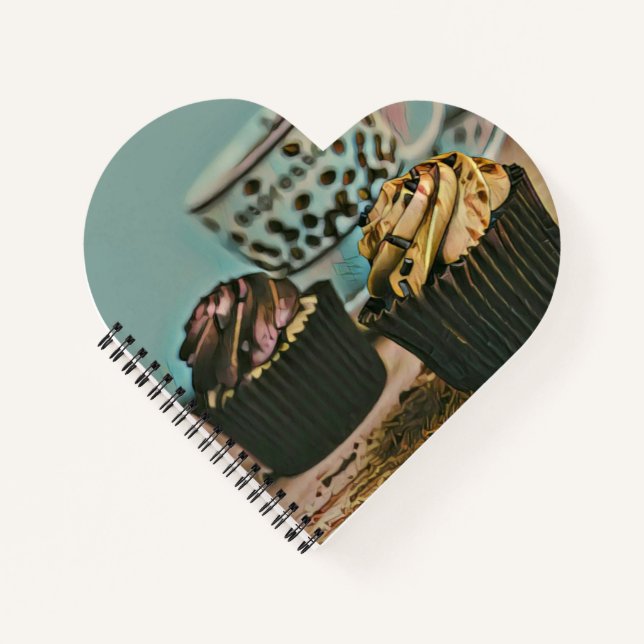 Chocolate ice cream notebook (Front)