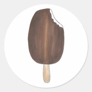 Chocolate Ice Cream Popsicle Popsicles Stickers