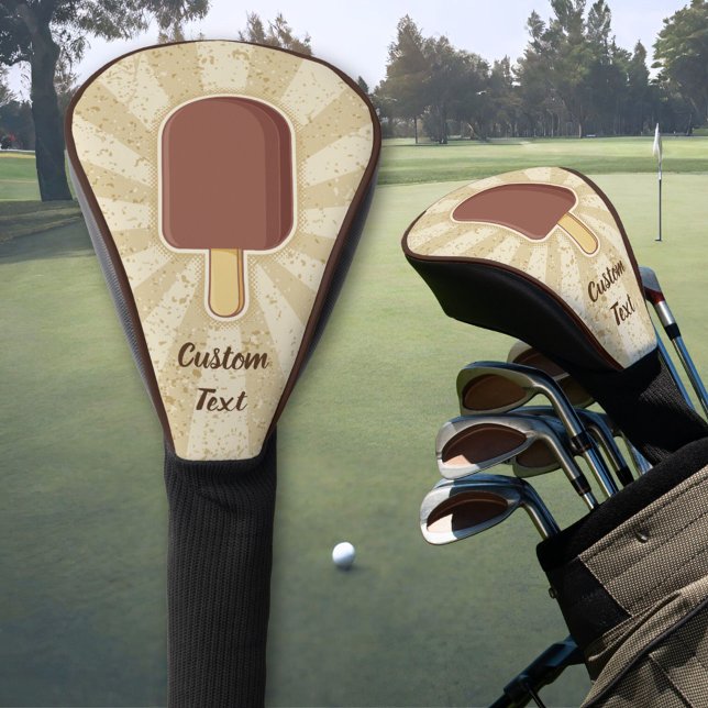 Chocolate Ice Cream Stick Golf Head Cover (Creator Uploaded)
