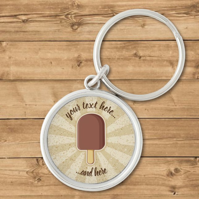 Chocolate Ice Cream Stick Keychain (Creator Uploaded)