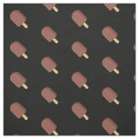 Chocolate Ice Cream Stick Pattern Fabric