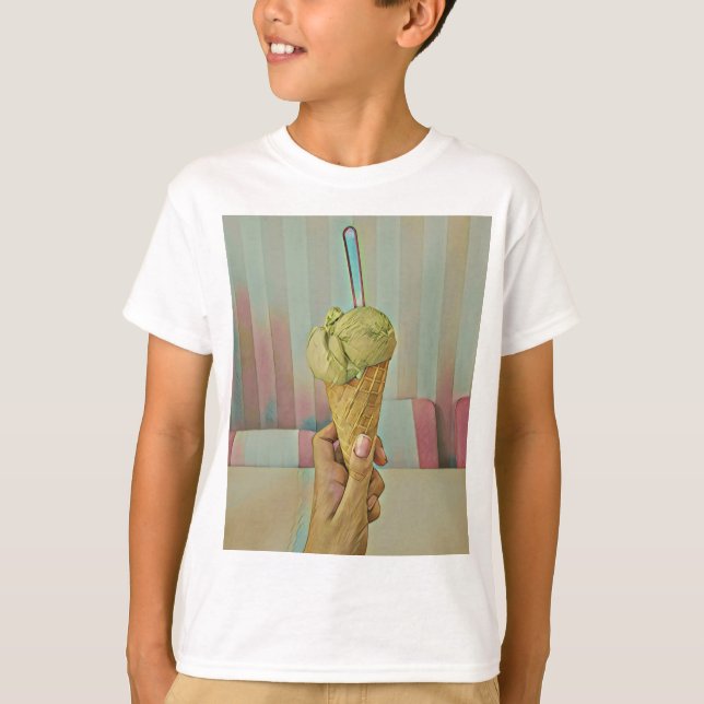 Chocolate ice cream T-Shirt (Front)