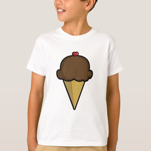Chocolate Ice Cream T_Shirt