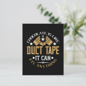 Chocolate Is Like Duct Tape It Can Fix Anything (Standing Front)