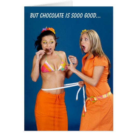 Chocolate is sooo good cards (Front)