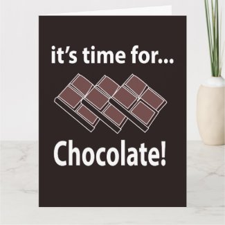 Chocolate It's Time For Chocolate
