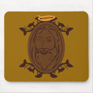 Chocolate Jesus Mouse Pad