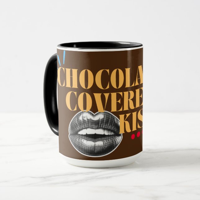 Chocolate kisses Mug (Front Left)
