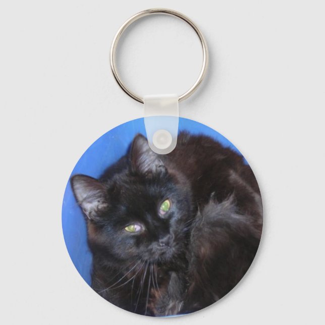 CHOCOLATE KITTY KEYCHAIN (Front)