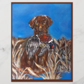 CHOCOLATE LAB (Front)